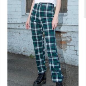 Brandy Melville plaid pants